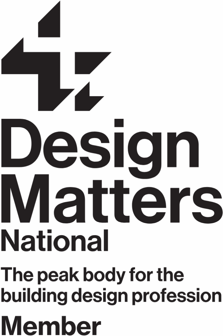 Design Matters National logo and member text.